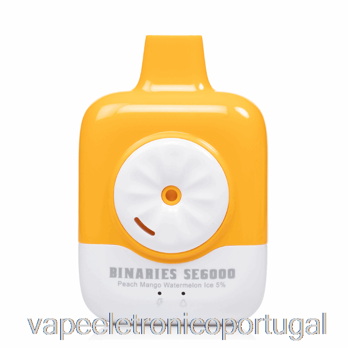 Vape Eletrônico Horizonte Binários Se6000 Descartável Pêssego Manga Melancia Gelo